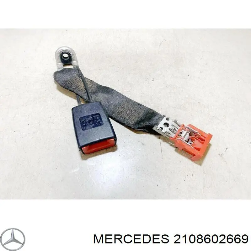 Замок фіксації ременя безпеки задній правий A21086026699A86 Mercedes