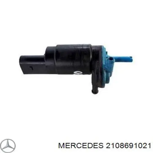 2108691021 Mercedes насос-двигун омивача скла, перед/зад
