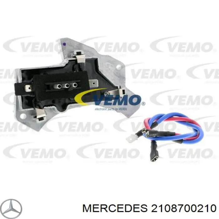 2108700210 Mercedes резистор (опір пічки, обігрівача салону)