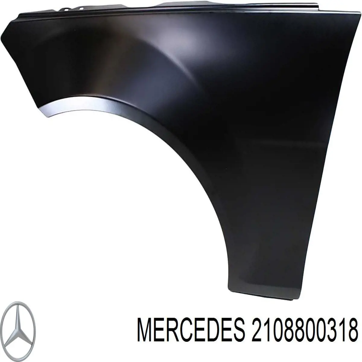 A2108800318 Mercedes крило переднє ліве
