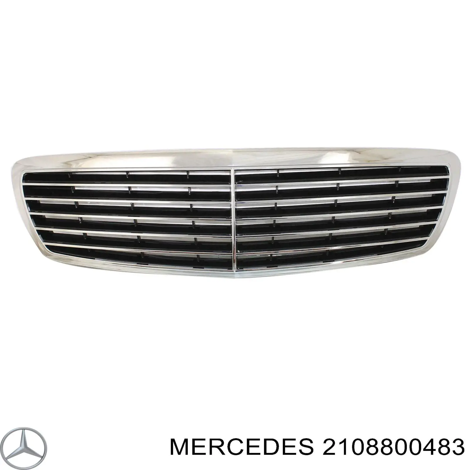 2108800483 Mercedes решітка радіатора