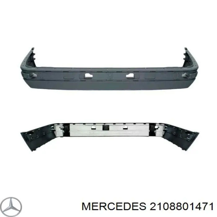 Купити 5506003527951P 4max Задній бампер