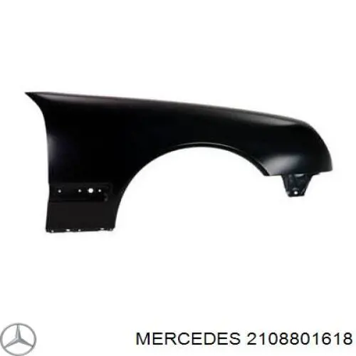 2108801618 Mercedes крило переднє праве