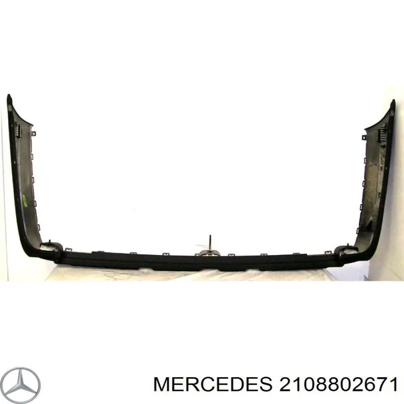 2108802671 Mercedes бампер задній