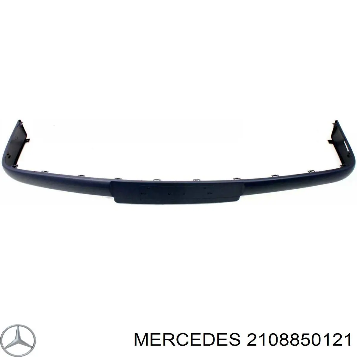 Купити A2108850121 Mercedes Накладка бампера переднього, центральна