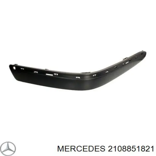 Накладка бампера переднього, права A21088518219744 Mercedes