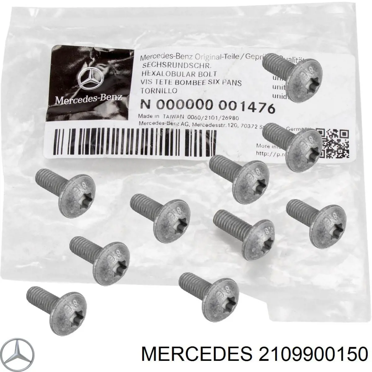 Купити A1409900250 Mercedes Гайка випускного колектора