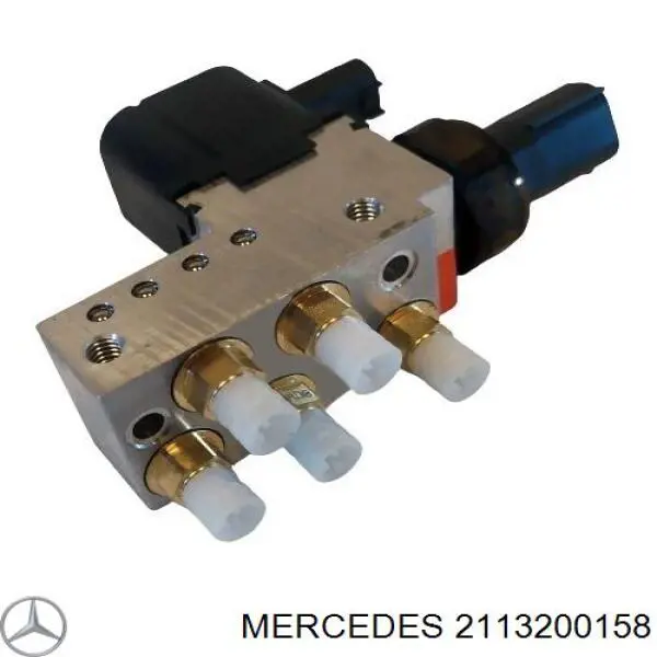 Блок клапанів гідравлічної підвіски AБС (ABS) на Mercedes CLS-Class (C219)
