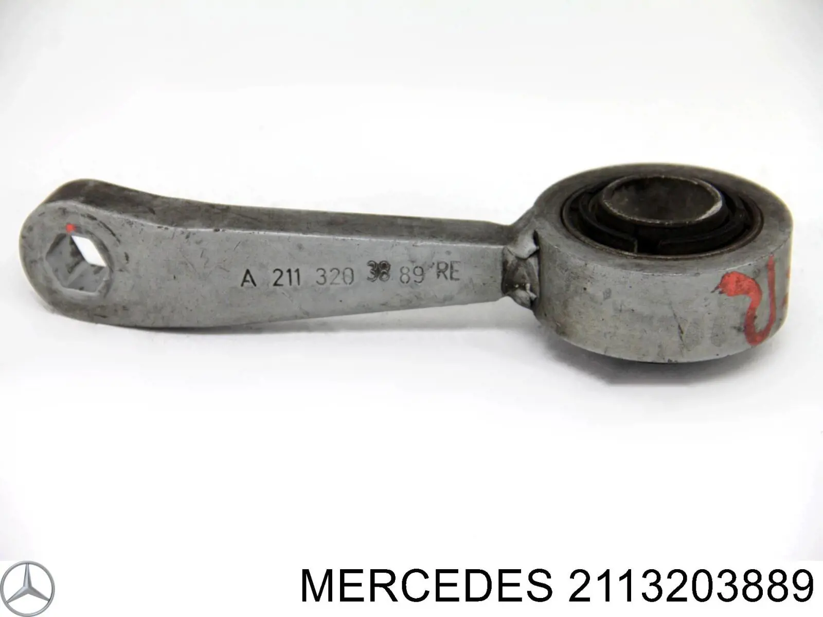 2113203889 Mercedes стійка стабілізатора переднього, права
