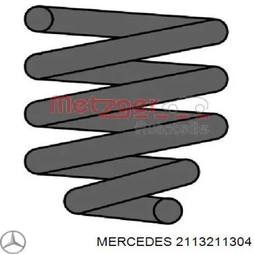 Пружина передня 2113211304 Mercedes