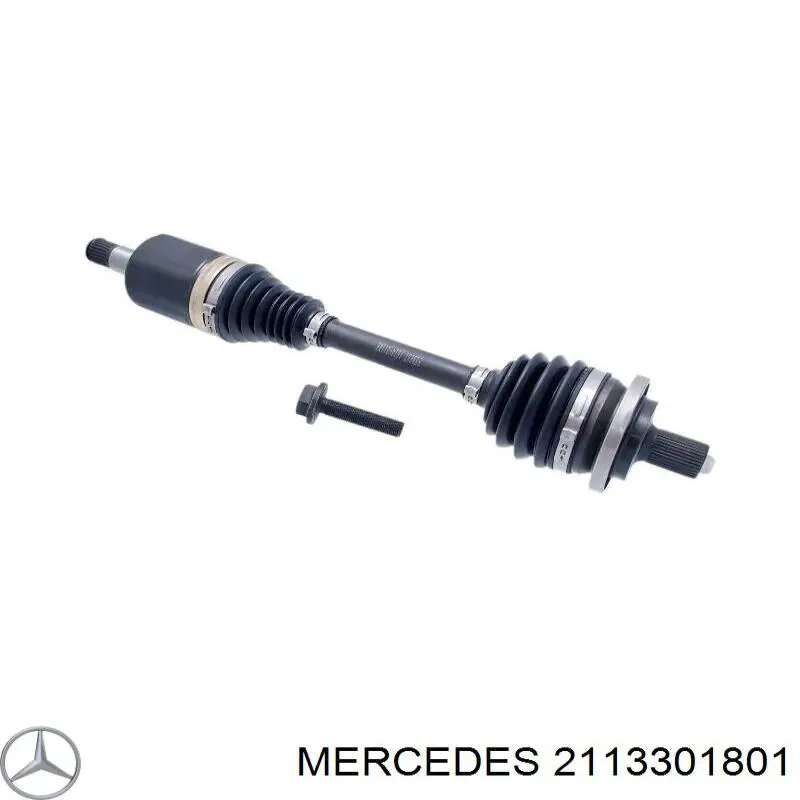 2113301801 Mercedes піввісь (привід передня, права)