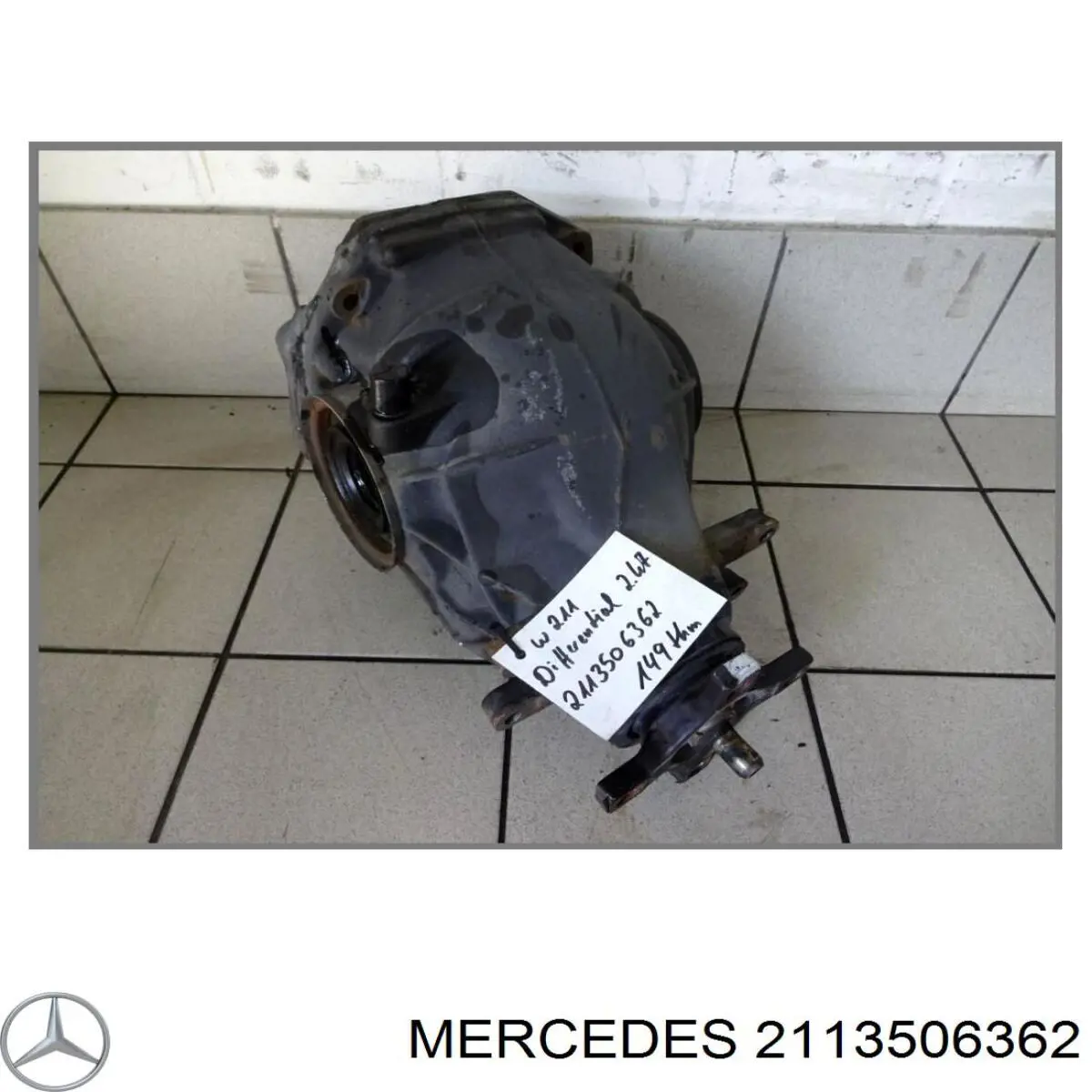 Редуктор колісний моста заднього Mercedes A2113506362 ціна, від 85.44 USD
