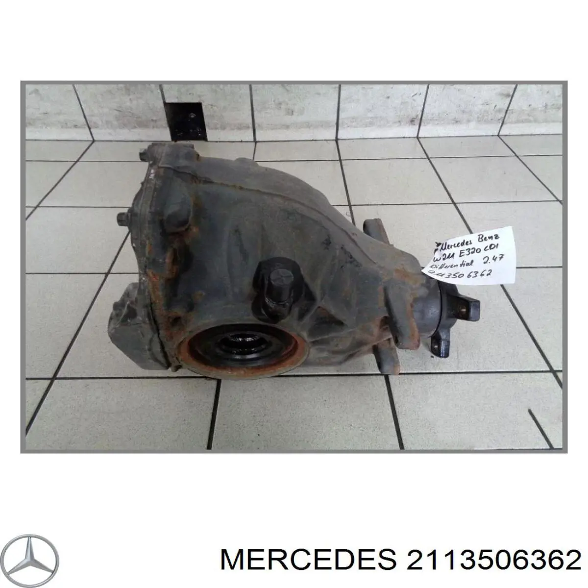 A2113506362 Mercedes Задній редуктор