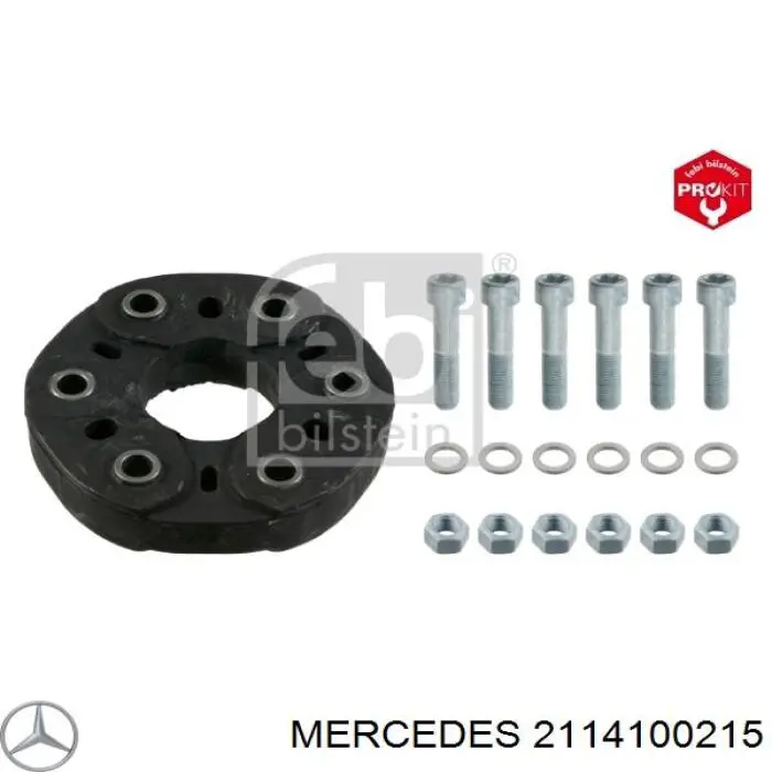 2114100215 Mercedes муфта кардана еластична