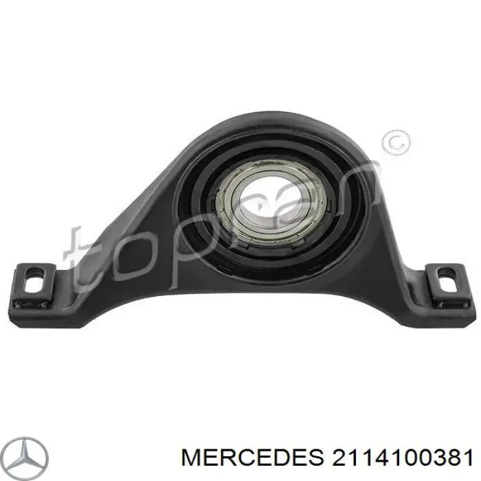 2114100381 Mercedes муфта підвісної підшипника