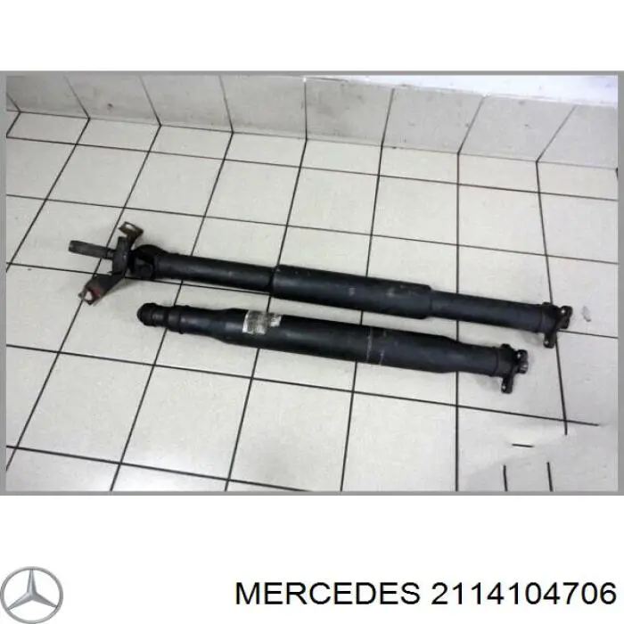 Вал карданний задній, у зборі Mercedes A2114104706 ціна, від 120.49 USD