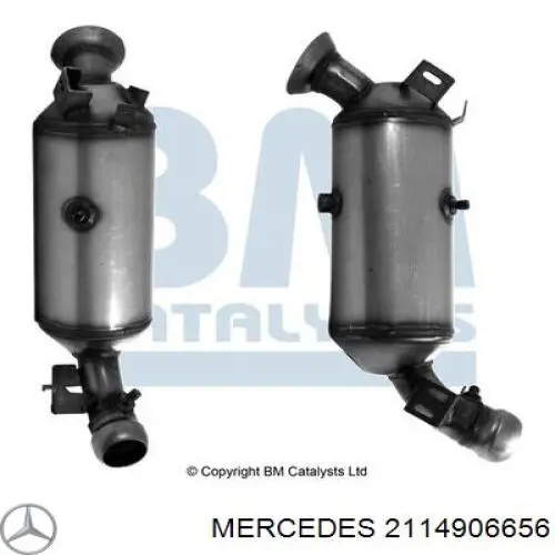A211490665664 Mercedes Фільтр ДПФ
