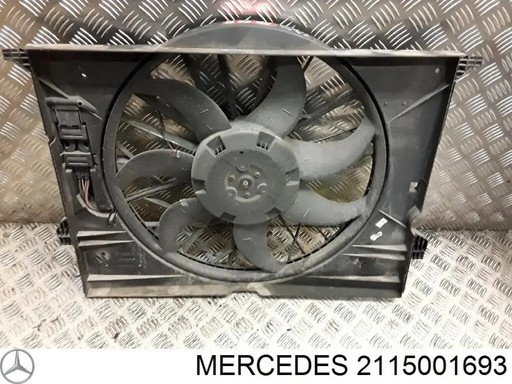Електровентилятор охолодження в зборі (мотор + крильчатка), правий Mercedes A0015004493 ціна, від 126.69 USD