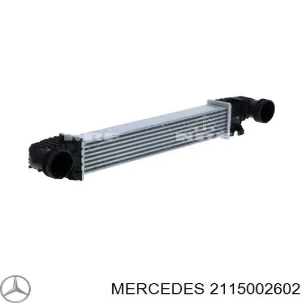 2115002602 Mercedes радіатор интеркуллера