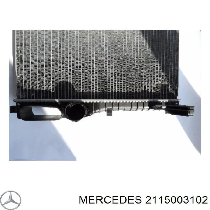 2115003102 Mercedes радіатор охолодження двигуна