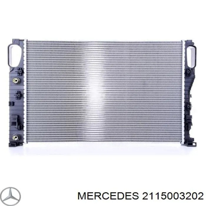 2115003202 Mercedes радіатор охолодження двигуна
