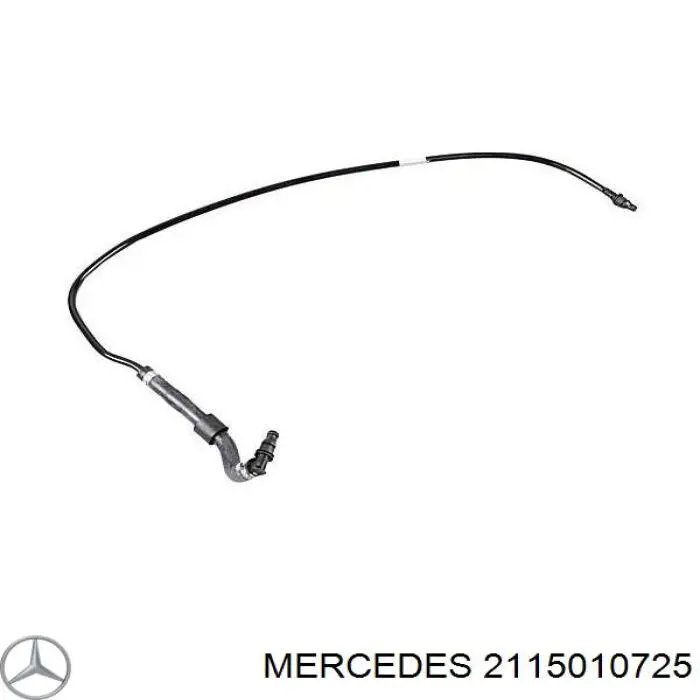211501072564 Mercedes шланг розширювального бачка, верхній