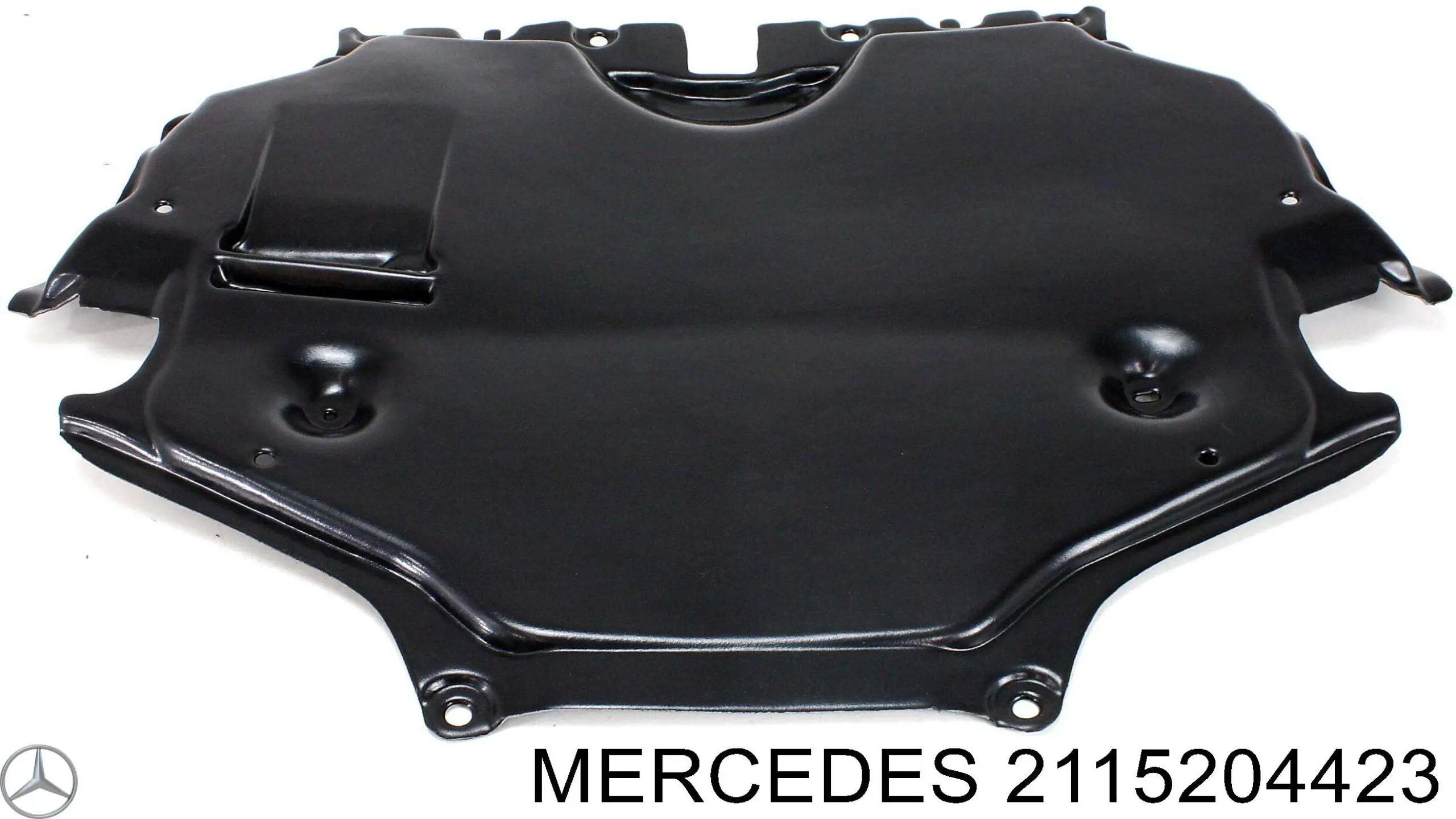 Захист бампера переднього на Mercedes E-Class (S211)