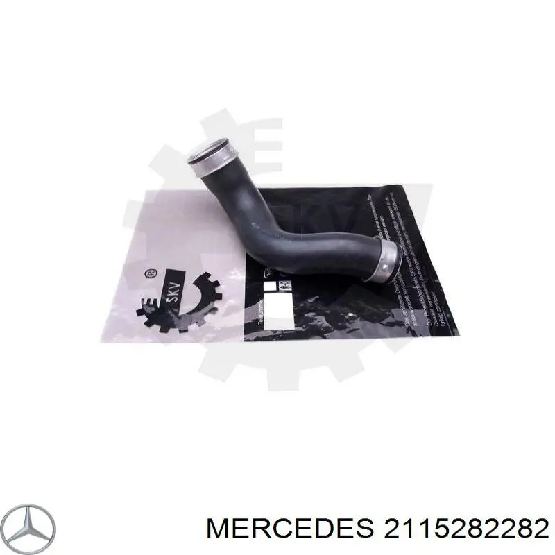 Шланг/патрубок интеркуллера A211528228228 Mercedes