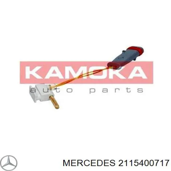 2115400717 Mercedes датчик зносу гальмівних колодок, передній лівий