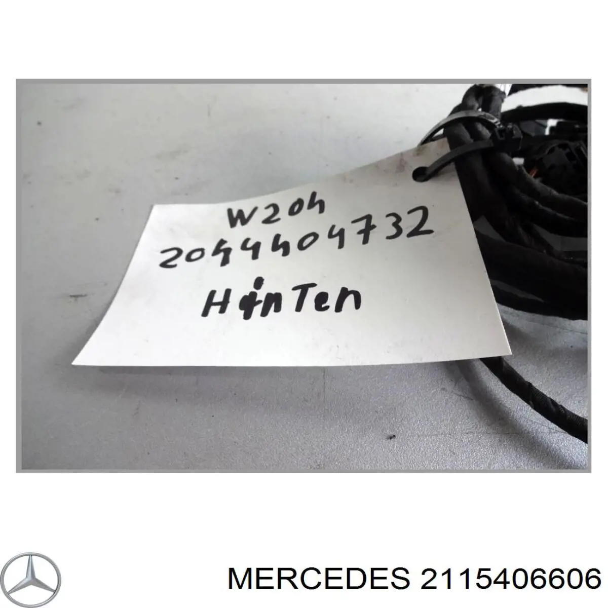 Кабель / дріт парктроніка бампера, заднього Mercedes A2115406606 ціна, від 16.87 USD