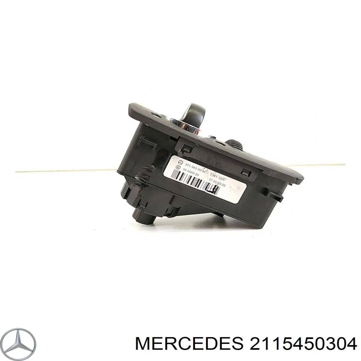 Купити A2115450304 Mercedes Перемикач світла фар, на "торпеді"