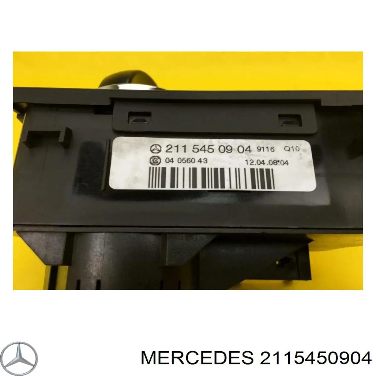 Купити A2115450904 Mercedes Перемикач світла фар, на "торпеді"
