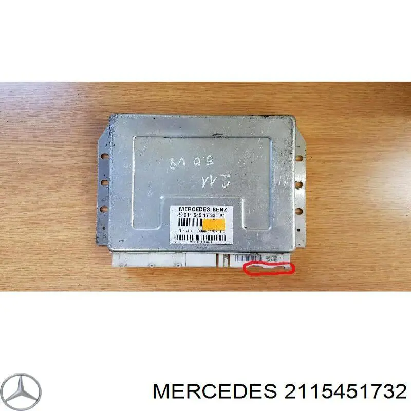 Блок керування пневмопідвіскою A2115453132 Mercedes