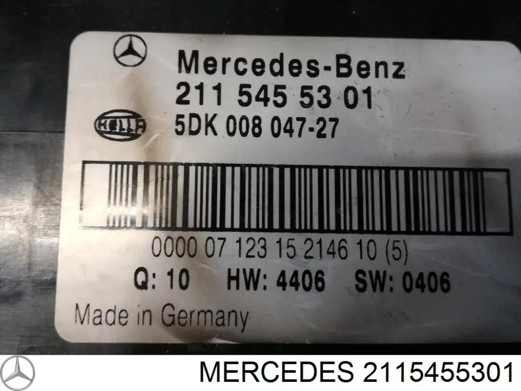 Блок керування сигналами SAM Mercedes A2115458601 ціна, від 59.19 USD