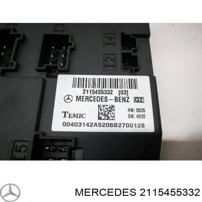 Купити A2115456532 Mercedes Блок керування сигналами SAM