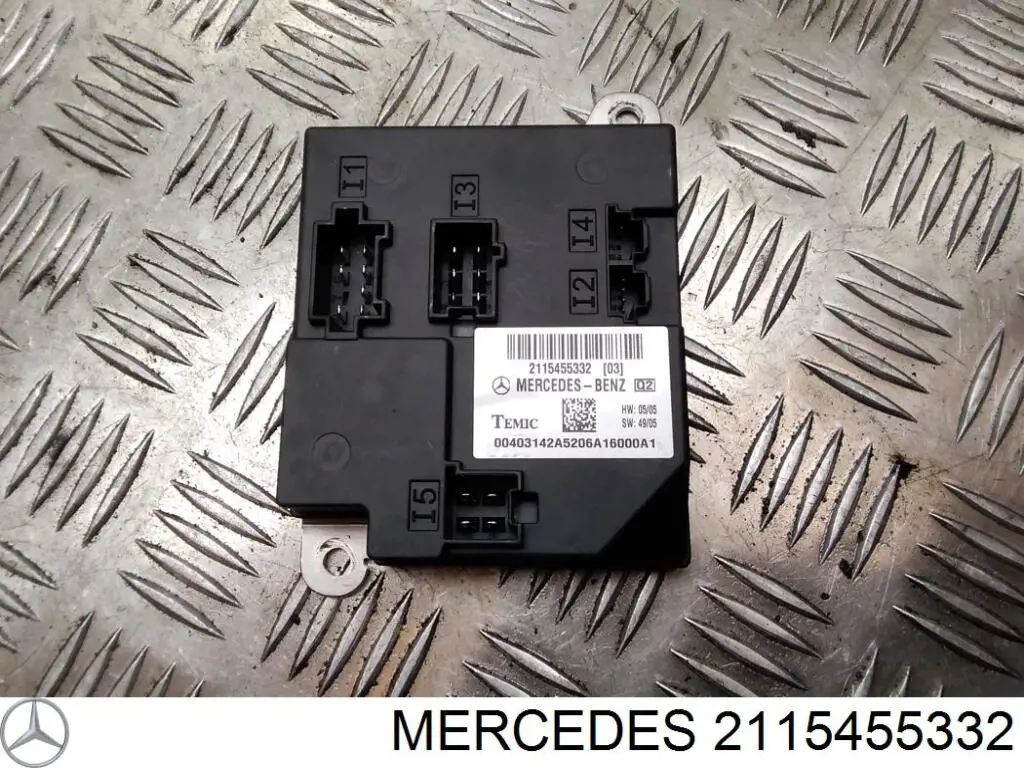 Блок керування сигналами SAM A2115456532 Mercedes