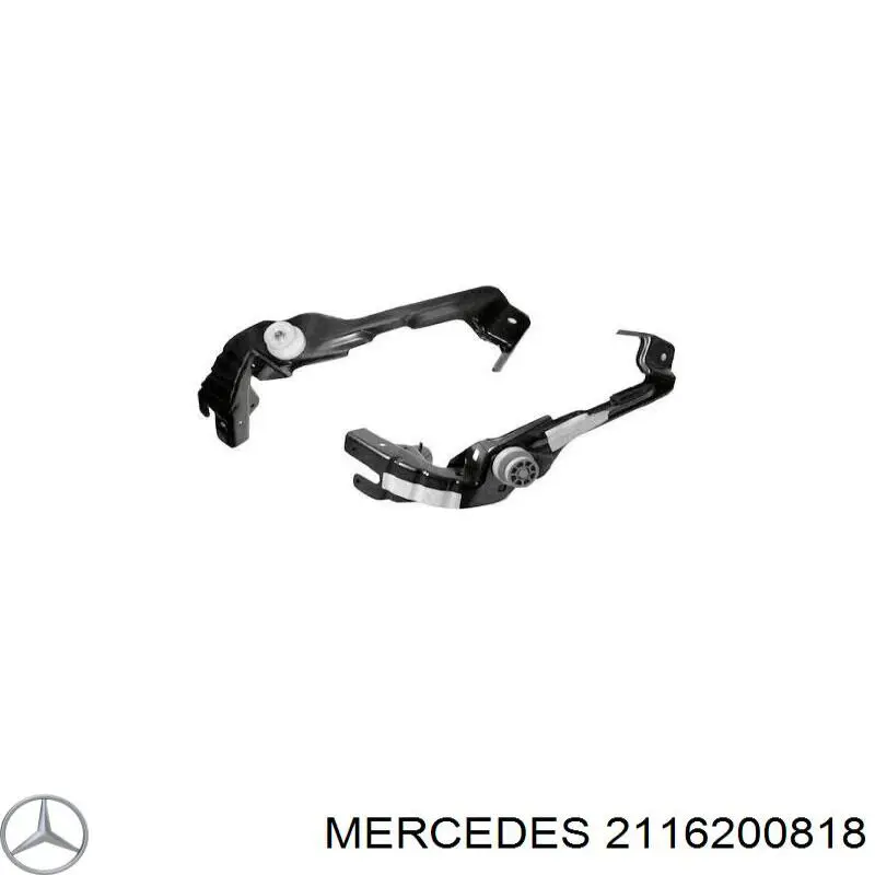 Купити A2116200818 Mercedes Супорт радіатора правий/монтажна панель кріплення фар
