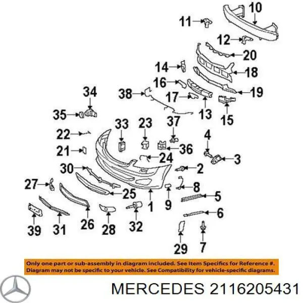  A2116205431 Mercedes