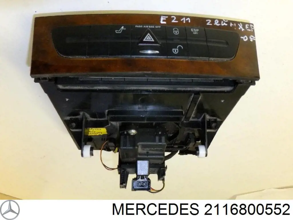 Кнопка включення аварійної сигналізації Mercedes A2116803152 ціна, від 20.27 USD
