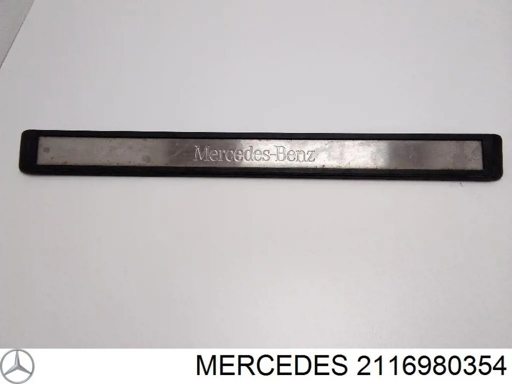 A21169803549999 Mercedes накладка зовнішня (молдинг порога, лівий)