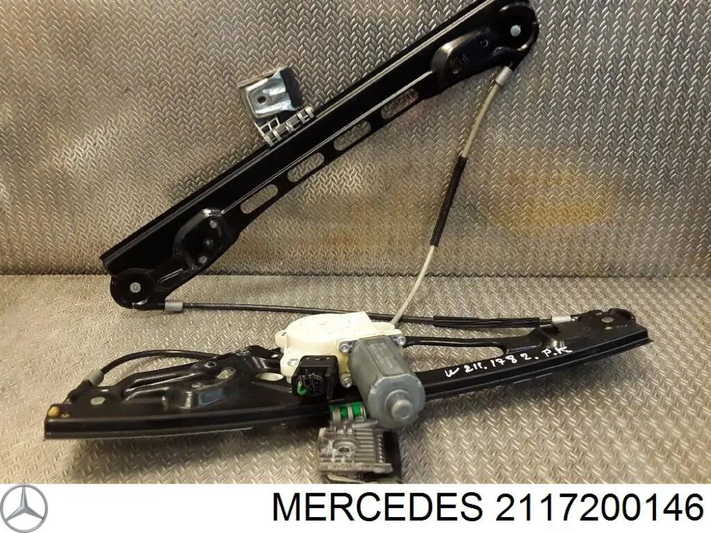2117200146 Mercedes механізм склопідіймача двері передньої, лівої