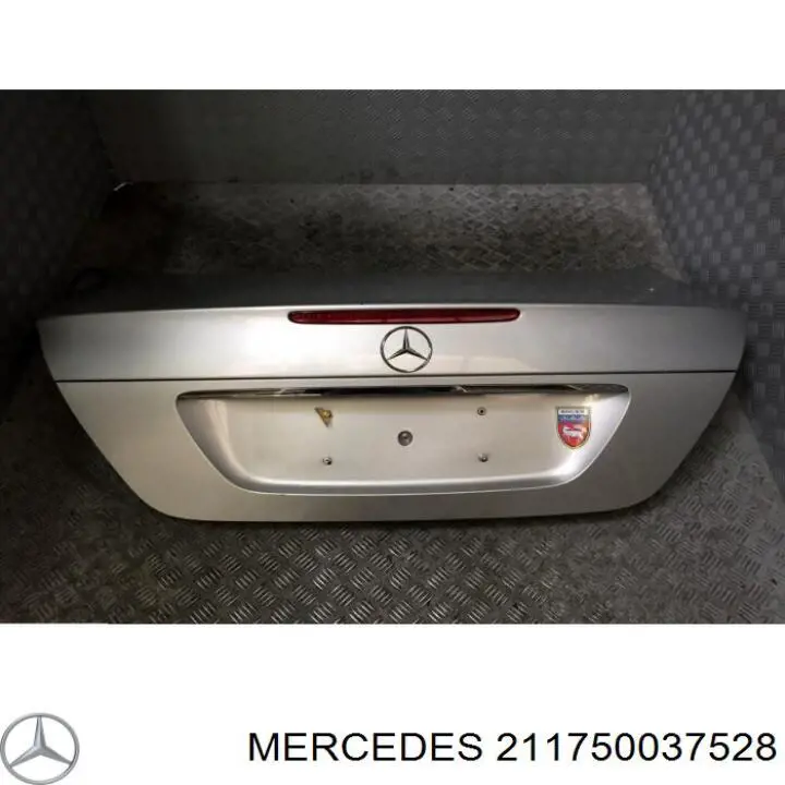 2117500075 Mercedes кришка багажника