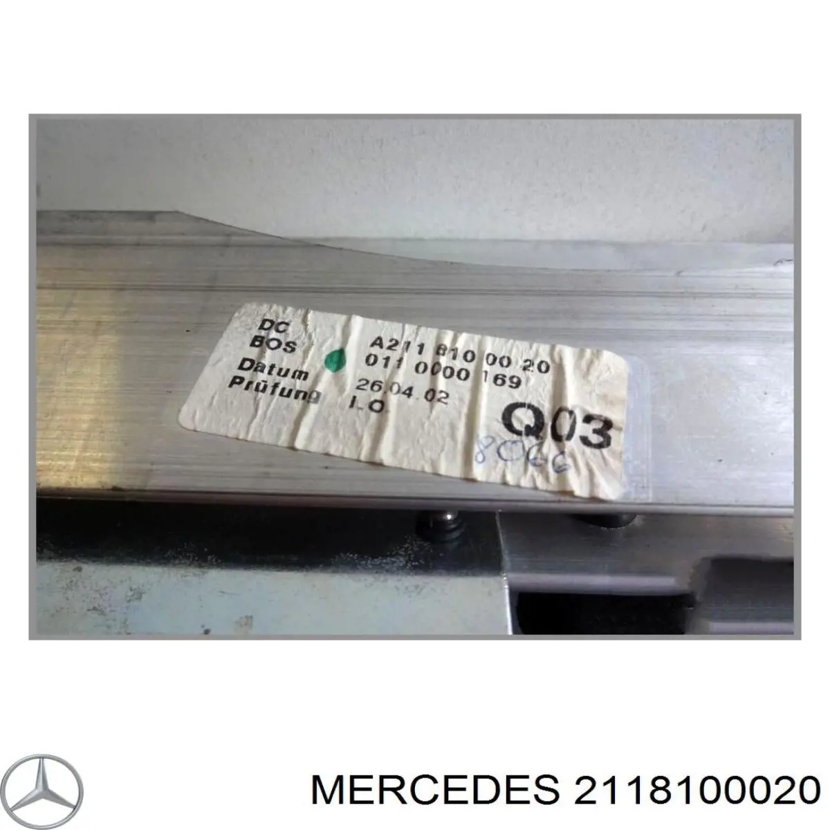  Mercedes A2118101220 ціна, від 63.35 USD