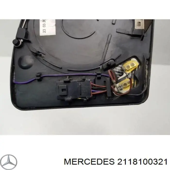 Скло дзеркала заднього виду, лівого Mercedes A2118100321