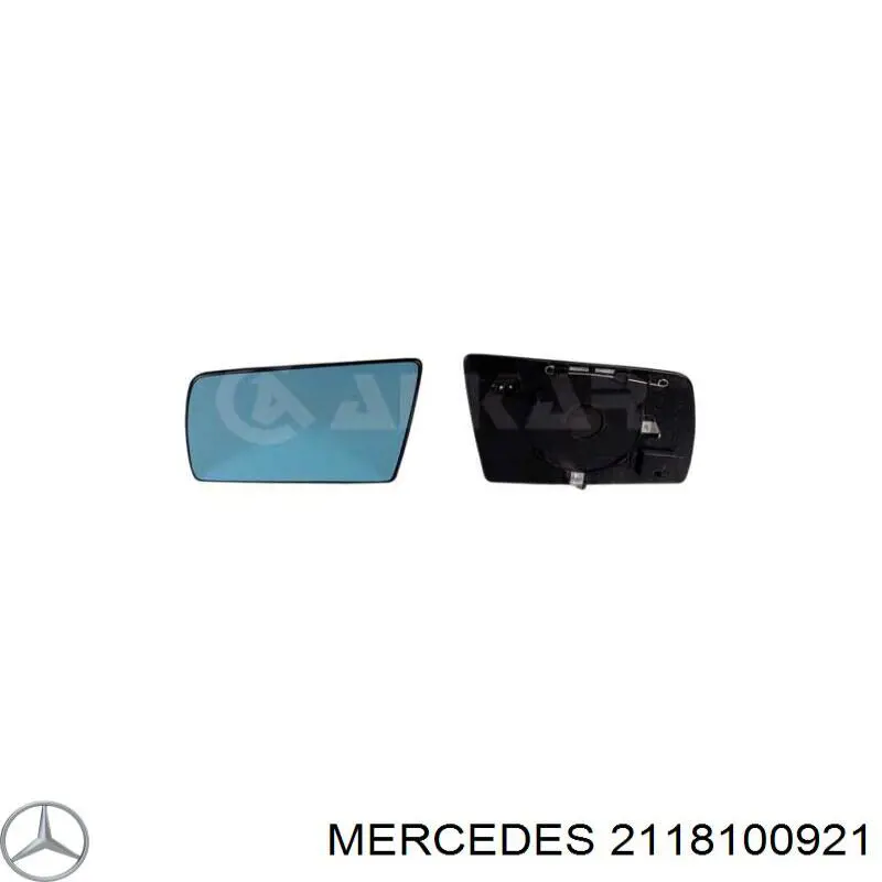 2118100921 Mercedes дзеркальний елемент дзеркала заднього виду, лівого