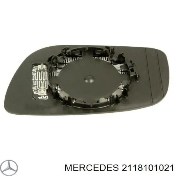 2118101021 Mercedes дзеркальний елемент дзеркала заднього виду, правого