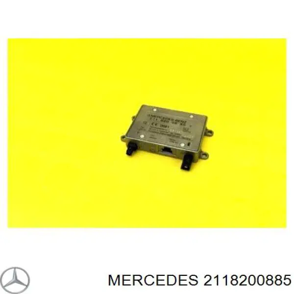 Підсилювач сигналу антени на Mercedes CLK-Class (C209)