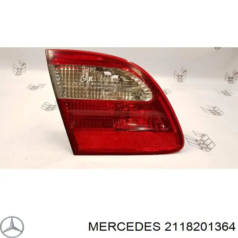A211820136464 Mercedes ліхтар задній лівий, внутрішній