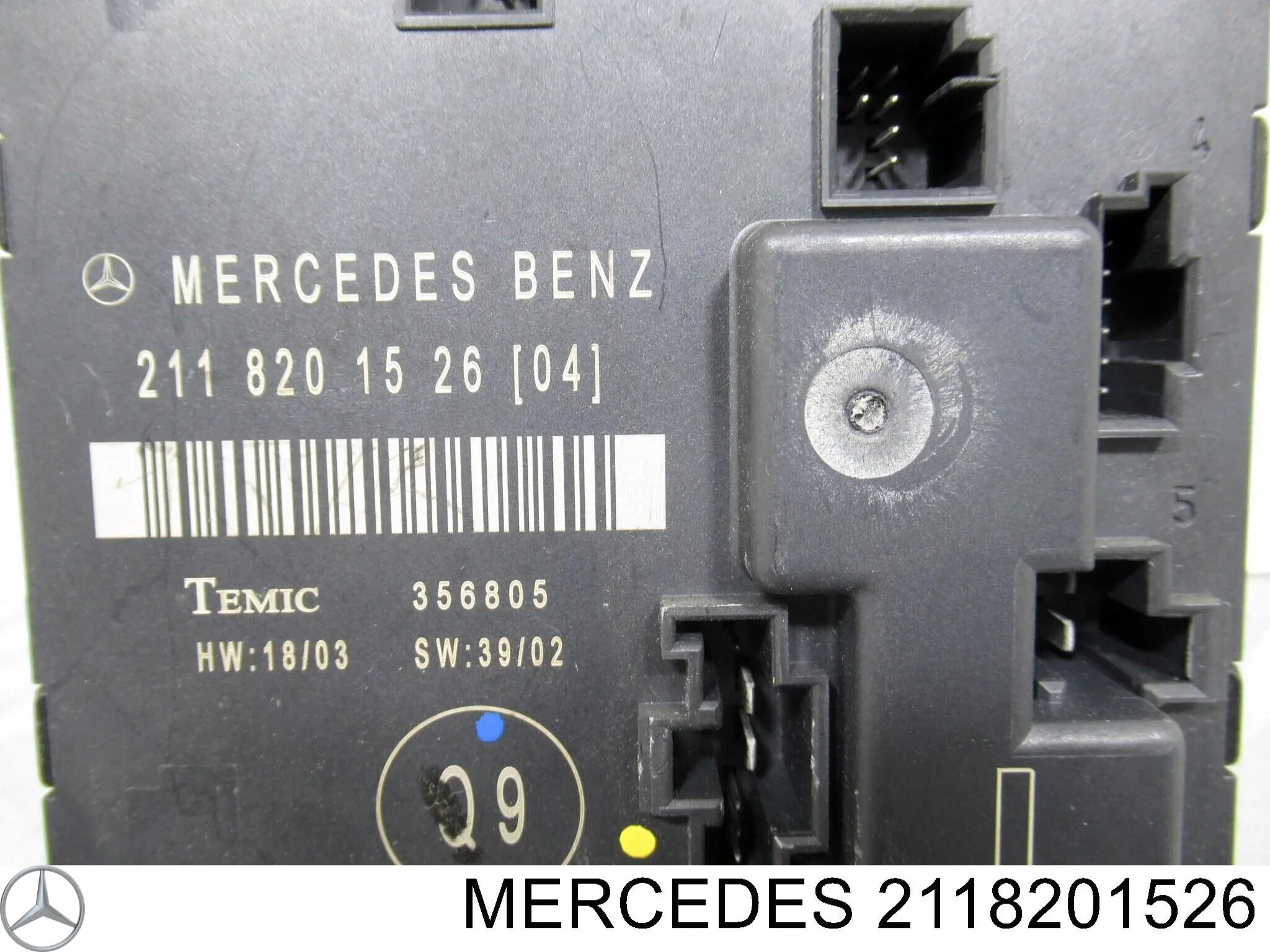 Блок комфорту задніх дверей на Mercedes E (W211)
