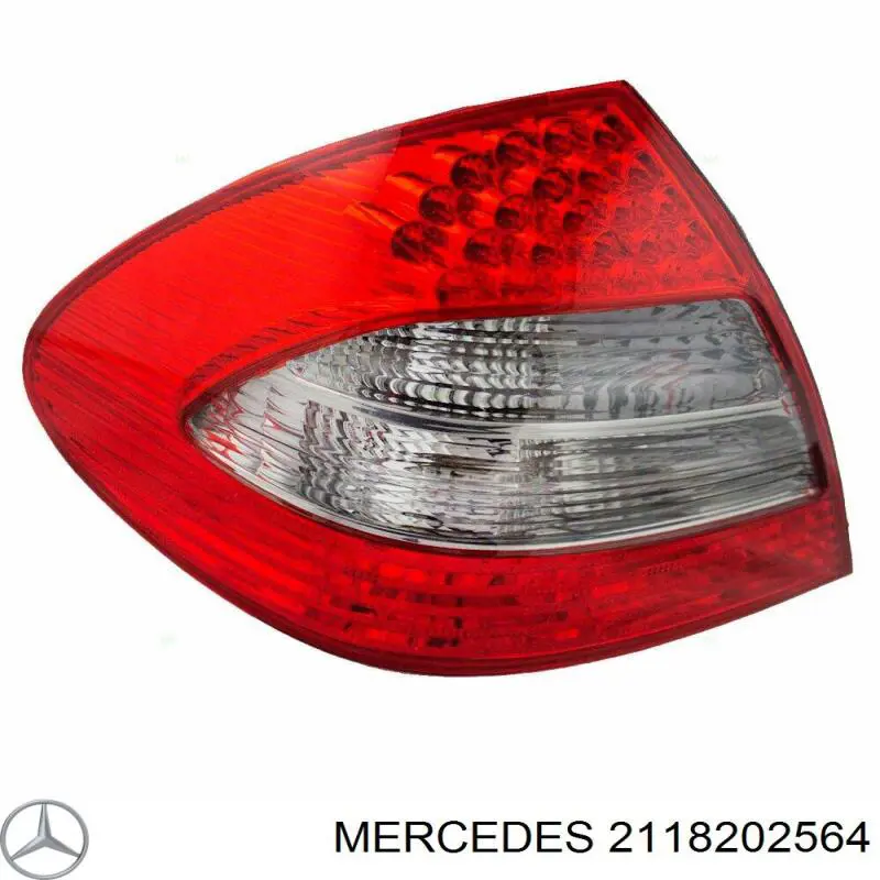 Ліхтар задній лівий Mercedes A211820256464